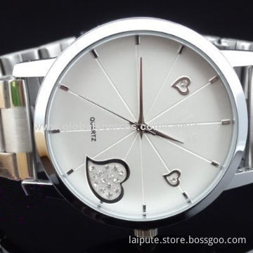 Women's Elegant Fashionable Wristwatch with Diamonds on Watch Case and Band and Japanese MovementNew